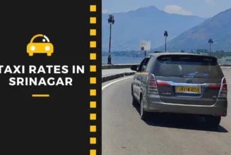 Srinagar Taxi Rates